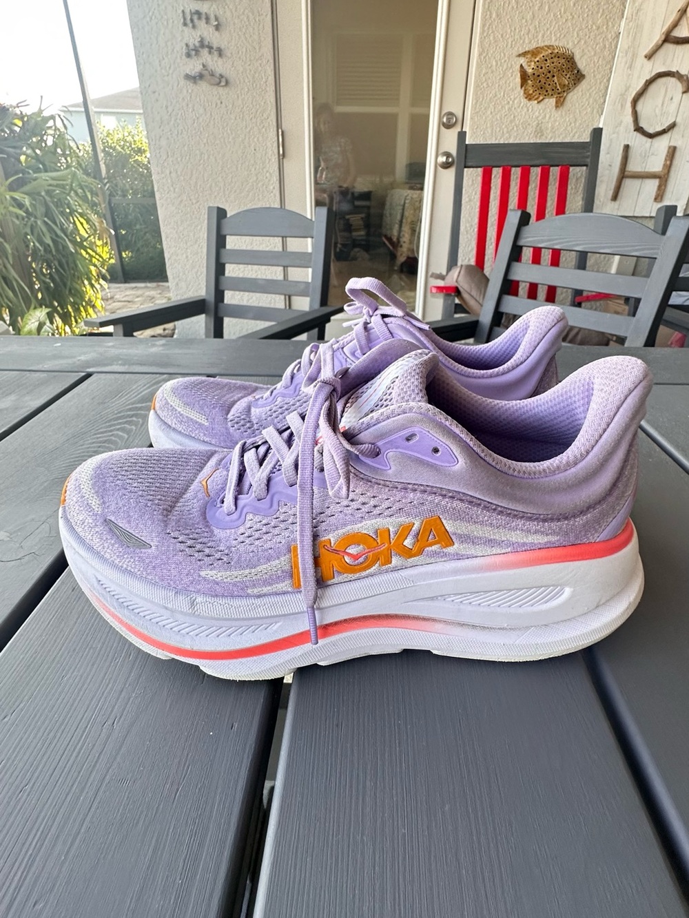 HOKA Women's Bondi 9 running shoes Size 8.5 - Picture 7 of 12